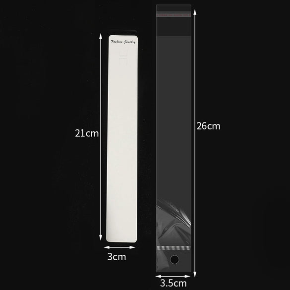 Jewelry Packaging Paper Card With Geometric Pattern And Printing For Necklace Earring Etc