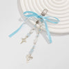 Jewelry Peach Heart Alloy Acrylic Imitation Pearls Chalcedony Webbing Handmade Pendant