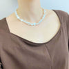Jewelry Pearl Box Chain Necklace For Women Fashion Natural Pearl Style