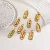 Jewelry Pendant Accessories Stainless Steel Geometric Paper Clip Shape Vacuum Furnace Plating
