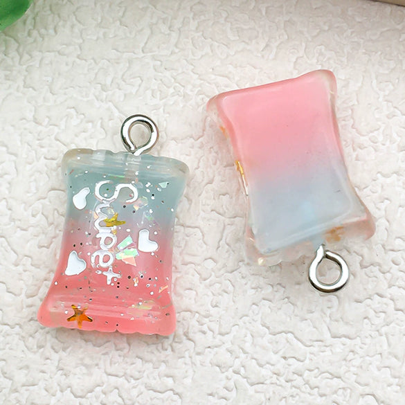 Jewelry Pendant Candy Food Toy Creative Diy Glue Resin Plastic Accessories