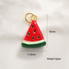 Jewelry Pendant Copper Sweet Fruit Style With Oil Dripping Design And Apple Pattern