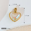 Jewelry Pendant Earrings Bracelet Necklace Accessories Retro Heart Shape Copper Electroplated