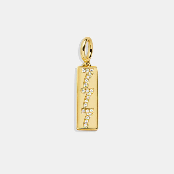 Jewelry Pendant Necklace Brass Geometric Quadrilateral With Diamond For Women