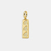 Jewelry Pendant Necklace Brass Geometric Quadrilateral With Diamond For Women