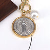 Jewelry Pendant Ring Necklace Copper Mixed Gemstone Inlay Geometric Round Electroplating Cuban Chain