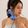 Jewelry Plastic Flower Pendant Neck Chain For Women