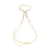 Jewelry Plastic Geometric Electroplating Women's Beach Style Tassel Body Chain Bikini Chest Chain