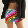Jewelry Plastic Geometric Handwoven Women's Body Chain With Color Sequins