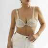 Jewelry Plastic Geometric Imitation Pearl Bikini Breast Chain Women's Electroplated Body Chain Simple Style