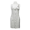 Jewelry Plastic Geometric Sequins Body Chain Electroplating Handmade For Women