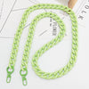 Jewelry Plastic Resin Acrylic Crossbody Chain Handmade Painted