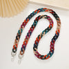 Jewelry Plastic Resin Acrylic Crossbody Chain Handmade Painted