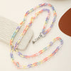 Jewelry Plastic Resin Acrylic Crossbody Chain Handmade Painted