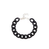 Jewelry Plastic Resin Geometric Box Chain Clavicle Necklace For Women Electroplated