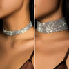 Jewelry Plastic Resin Geometric Diamond Neck Collar Choker For Women