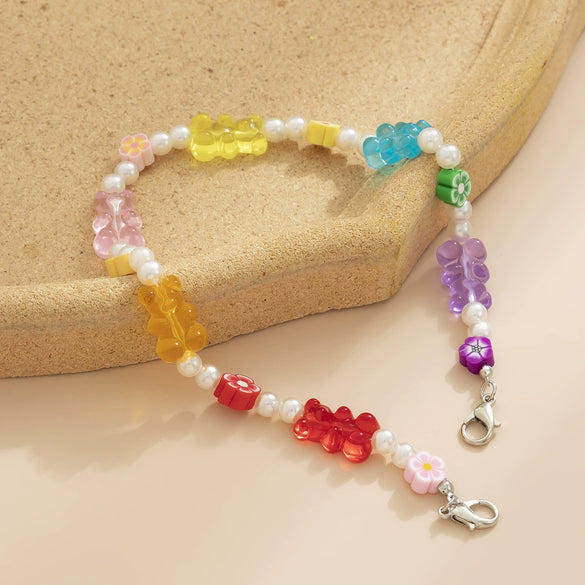 Jewelry Plastic Resin Geometric Women's Soft Pottery Shoe Chain