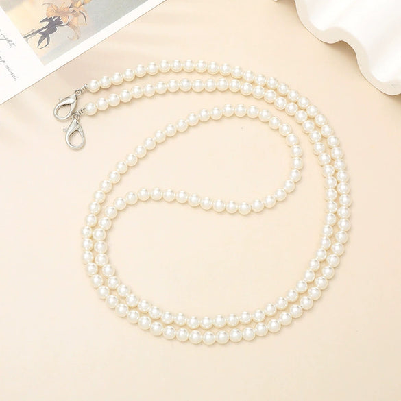 Jewelry Plastic Resin Handmade Beaded Mobile Phone Chain With Stars Sun And Moon Clouds Cosmic Pattern