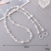 Jewelry Plastic Resin Handmade Beaded Mobile Phone Chain With Stars Sun And Moon Clouds Cosmic Pattern