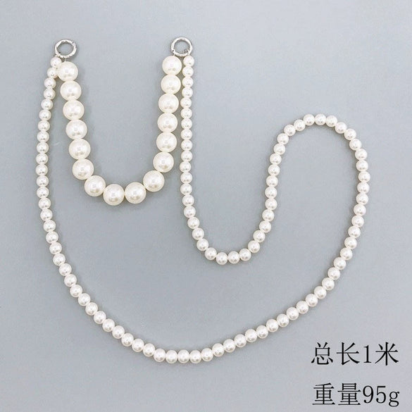 Jewelry Plastic Resin Handmade Beaded Mobile Phone Chain With Stars Sun And Moon Clouds Cosmic Pattern