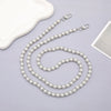 Jewelry Plastic Resin Handmade Beaded Mobile Phone Chain With Stars Sun And Moon Clouds Cosmic Pattern