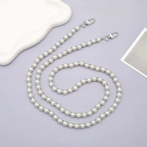 Jewelry Plastic Resin Handmade Beaded Mobile Phone Chain With Stars Sun And Moon Clouds Cosmic Pattern