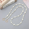 Jewelry Plastic Resin Handmade Beaded Mobile Phone Chain With Stars Sun And Moon Clouds Cosmic Pattern