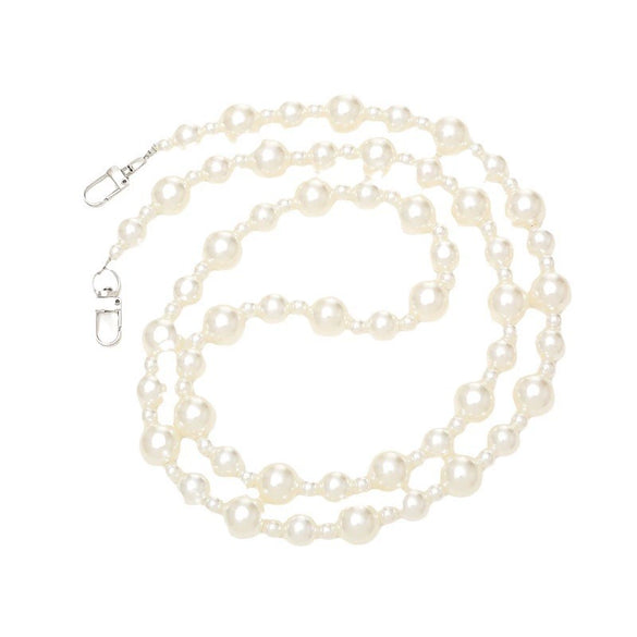 Jewelry Plastic Resin Handmade Beaded Mobile Phone Chain With Stars Sun And Moon Clouds Cosmic Pattern