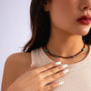 Jewelry Plastic Resin Turquoise Geometric Handmade Women's Necklace
