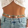 Jewelry Plastic Waist Chain Bohemian Summer Shell Beaded