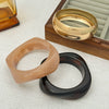 Jewelry Polygonal Metal Snake Pattern Iron Resin Electroplating Bracelet For Office Lady