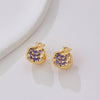 Jewelry Pomegranate Pendant Zircon Inlaid 14K Gold Plated Diy Handmade Beaded Accessories Material