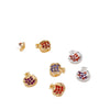Jewelry Pomegranate Pendant Zircon Inlaid 14K Gold Plated Diy Handmade Beaded Accessories Material