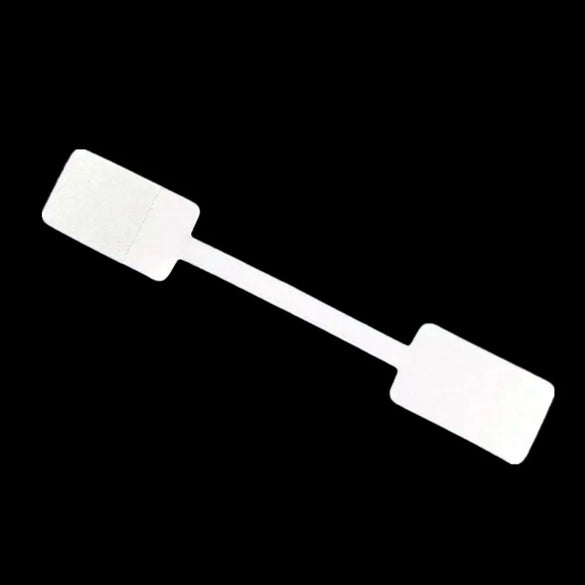 100pcs Jewelry Price Tag Sticker Ring Label Square Head Round Head Jewelry Label