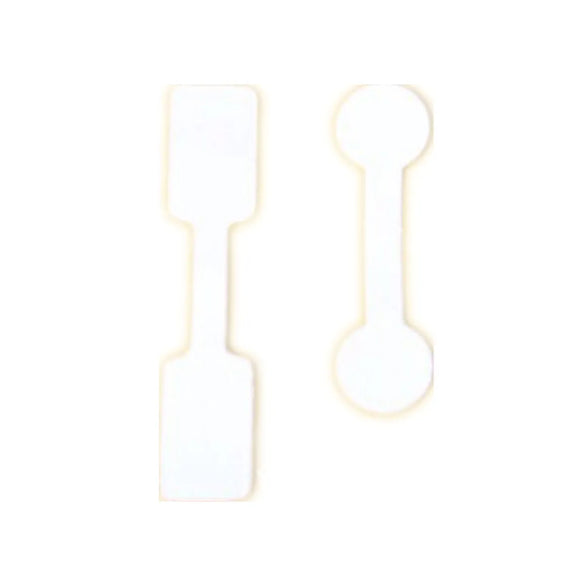 100pcs Jewelry Price Tag Sticker Ring Label Square Head Round Head Jewelry Label