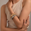 Jewelry Punk Exaggerated Snake Bone Geometric Metal Clavicle Necklace For Women
