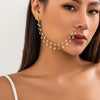 Jewelry Punk Style Earrings Nose Clips Rhinestone Geometric