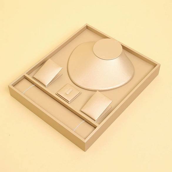 Jewelry Rack Flannel Highend Splicing Multipurpose For Ring Bracelet Necklace Earrings