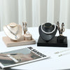 Jewelry Rack Leather Flannel Highend Multipurpose For Ring Bracelet Necklace Earrings