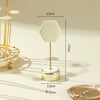 Jewelry Rack Metal And Super Fiber Highend Splicing Style For Ring Necklace Bracelet Pendant