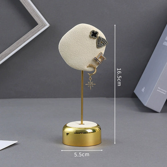 Jewelry Rack Metal Super Fiber Highend Splicing Jewelry Props For Ring Necklace Bracelet Pendant