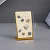 Jewelry Rack Metal Super Fiber Highend Splicing Jewelry Props For Ring Necklace Bracelet Pendant