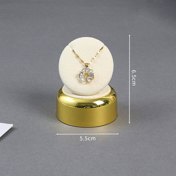 Jewelry Rack Metal Super Fiber Highend Splicing Jewelry Props For Ring Necklace Bracelet Pendant