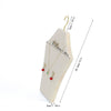 Jewelry Rack Metal Wrought Iron Solid Wood Advanced Sense Hanger Shaped For Necklace Ear Studs Display