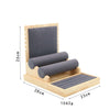 Jewelry Rack Solid Wood Multiuse Display For Ring Bracelet Necklace