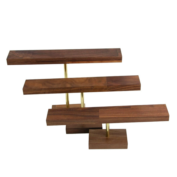 Jewelry Rack Wooden Square Round Tshaped Display Stand For Necklaces And Bracelets