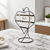 Jewelry Rack Wrought Iron Geometric Shape Iron Art Sophisticated