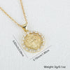 Jewelry Religious Pendant Niche Style Copper Geometric Design
