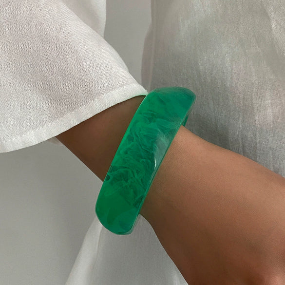 Jewelry Resin Bracelet Geometric Irregular Polish Women's Bracelet