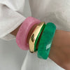 Jewelry Resin Bracelet Geometric Irregular Polish Women's Bracelet
